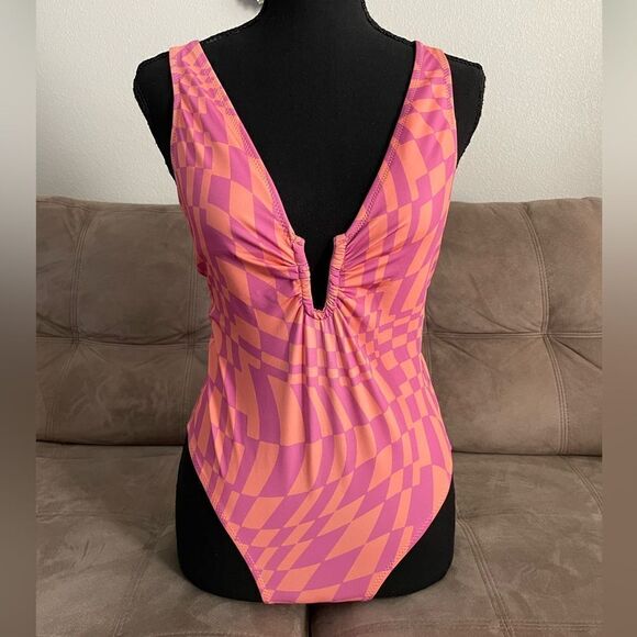 NWT Zara Printed Swimsuit - Picture 1 of 8
